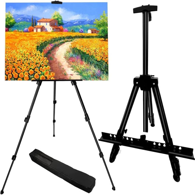 Black Standing Easels