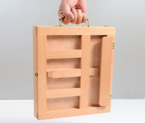 wooden easel stand