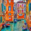 Venice City paint by number