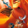 Disney Lion King Paint by numbers