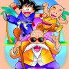 Dragon Ball Z Paint by numbers