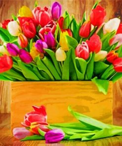 bouquets-of-tulips-paint-by-number