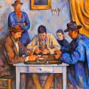 The Card Players Paint by numbers