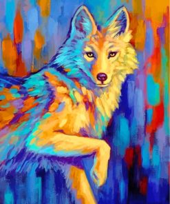 Wolf Art Paint by numbers