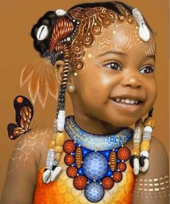 black-little-girl-paint-by-numbers