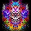 colorful skull-paint-by-numbers