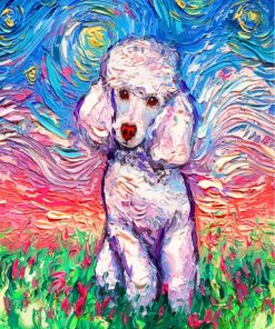 cute-poodle-paint-by-numbers