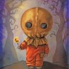 Creepy Sam Trick r Treat Paint by numbers