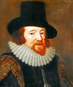 Lord Verulam Francis Bacon Paint by numbers