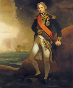 Vice Admiral Horatio Nelson Paint by numbers