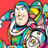 Buzz Lightyear Pop Art paint by numbers