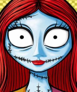 Sally From Nightmare Before Christmas Paint by numbers