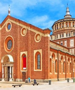 santa-maria-delle-grazie-milan-paint-by-number