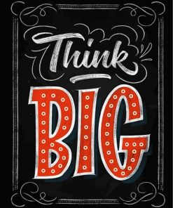 Think Big Paint by numbers