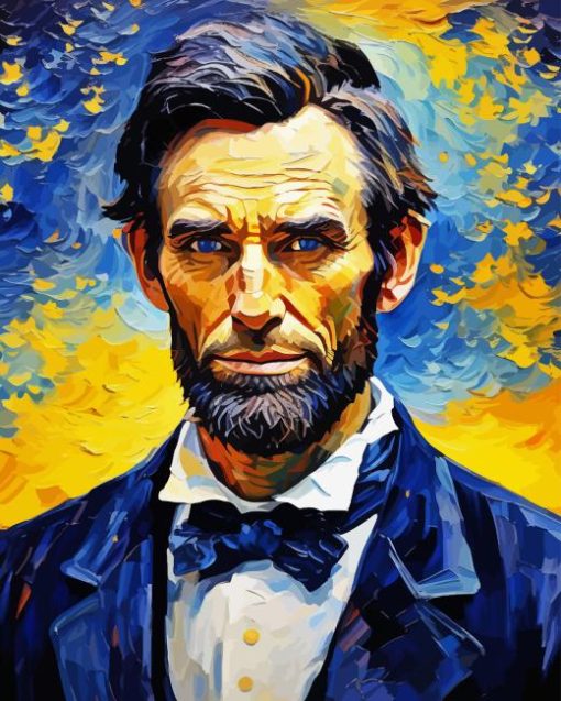 Abraham Lincoln Art Paint By Numbers