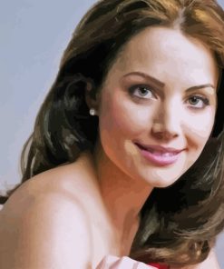 Actress Erica Durance Paint By Numbers