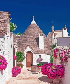 Alberobello Town Paint By Numbers