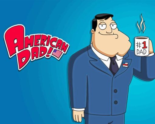 American Dad Paint By Numbers