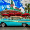 Antique Edsel Car Paint By Numbers