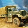 Army Truck Paint By Numbers