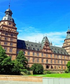 Aschaffenburg Castle Paint By Numbers