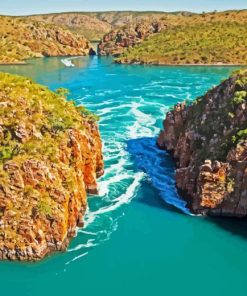 Australia Horizontal Falls Paint By Numbers