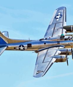 B17 Aluminum Overcast Paint By Numbers