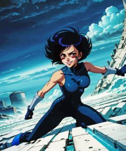 Battle Angel Alita Paint By Numbers