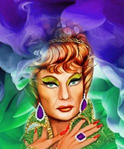 Bewitched Endora Paint By Numbers