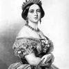 Black And White Queen Victoria Paint By Numbers