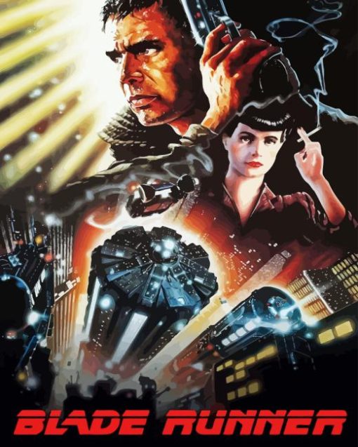 Blade Runner Film Paint By Numbers