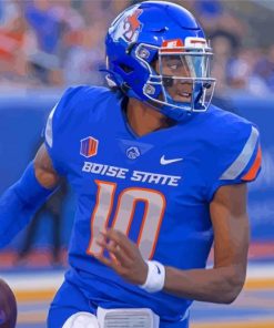 Boise State Broncos Football Player Paint By Numbers