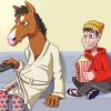 Bojack And Todd Paint By Numbers