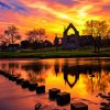 Bolton Abbey Sunset Paint By Numbers