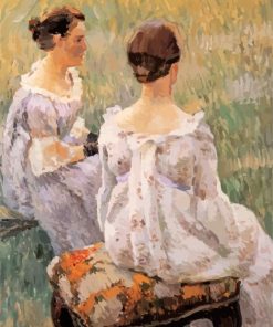 Borisov Musatov Two Ladies Paint By Numbers