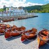 Bowness On Windermere Boats By Lake Paint By Numbers