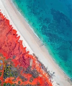 Broome Beach Resort Paint By Numbers