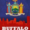 Buffalo New York Poster Paint By Numbers