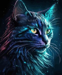 Cat Galaxy Paint By Numbers