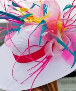 Colorful Derby Hat Paint By Numbers