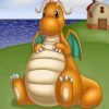 Dragonite Inflation By The Lighthouse Paint By Numbers