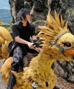 Final Fantasy Chocobo Paint By Numbers