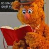 Fozzie Holding Book Paint By Numbers