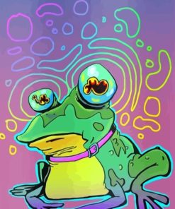 Hypnotoad Art Paint By Numbers