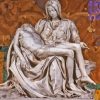 Michelangelos Pieta St Peters Basilica Paint By Numbers