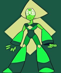 Peridot Steven Universe Paint By Numbers