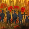 Poppy Remembrance Day Soldiers Paint By Numbers