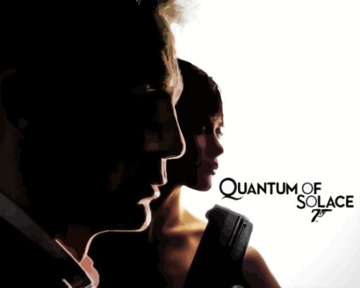 Quantum Of Solace Poster Paint By Numbers