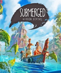 Submerged Game Poster Paint By Numbers