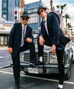 The Blues brothers Paint By Numbers